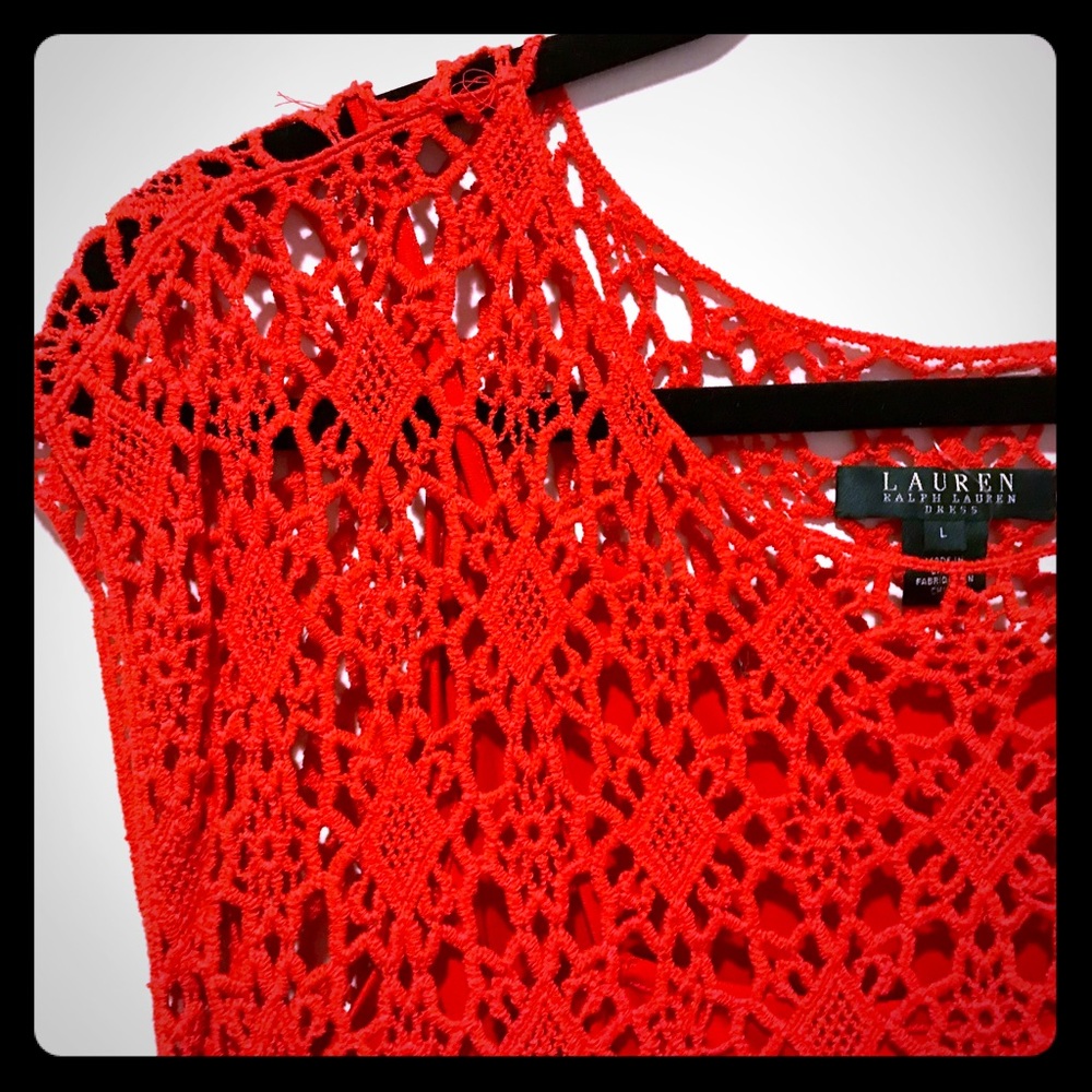 Lauren Ralph Lauren Crochet Dress